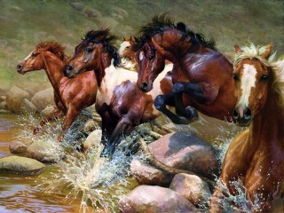 Puzzle «Horses»