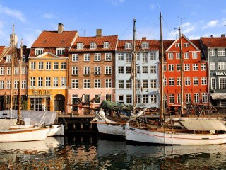 Пазл «Пристань в Копенгагене»