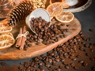 Rompecabezas «Cinnamon and coffee»