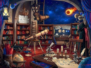 Puzzle «Space attic»