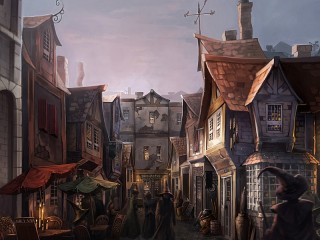 Jigsaw Puzzle «Diagon alley»