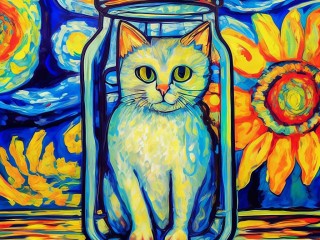 Zagadka «Cat in a jar»