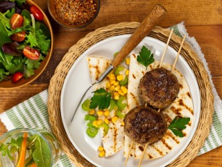 Jigsaw Puzzle «cutlets with lavash»