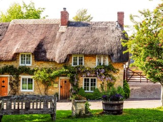 Quebra-cabeça «Cottage in Oxfordshire»