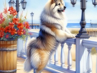 パズル «Beautiful dog»
