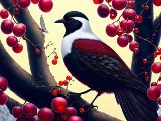 Rompecabezas «beautiful plumage»