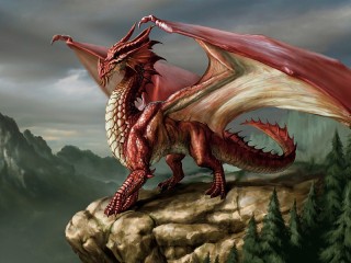 Puzzle «Red dragon»