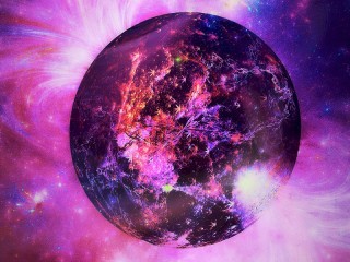 Jigsaw Puzzle «Colorful planet»