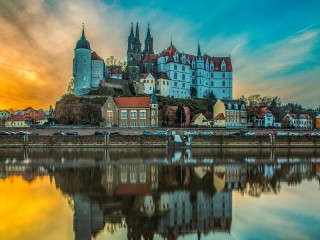 Jigsaw Puzzle «Fortress Albrechtsburg»