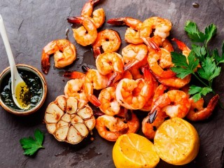 Slagalica «Garlic shrimps»