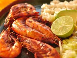 Puzzle «Shrimp with lime»