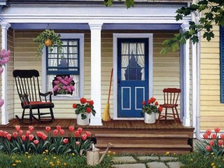 Jigsaw Puzzle «Porch»