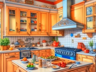 Puzzle «Kitchen»