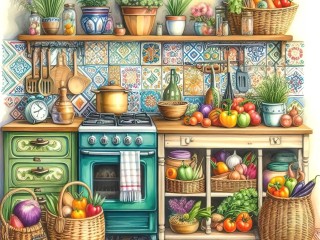 Bulmaca «Kitchen»