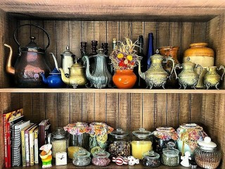 Bulmaca «Kitchen shelves»