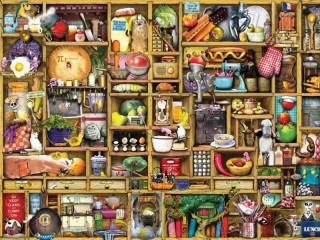 Jigsaw Puzzle «Kitchen Cabinet»