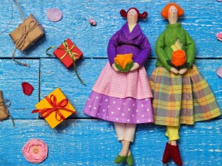 パズル «Handmade dolls»