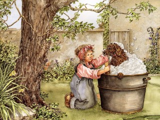 Bulmaca «Washing the friend»