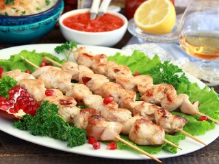 Пазл «Chicken kebab»