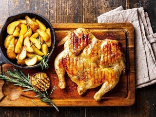 Puzzle «Chicken and potatoes»