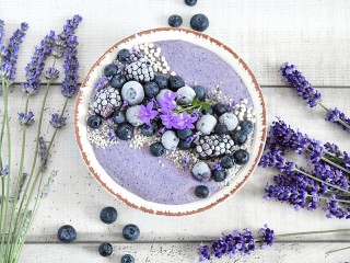 Jigsaw Puzzle «Lavender yoghurt»