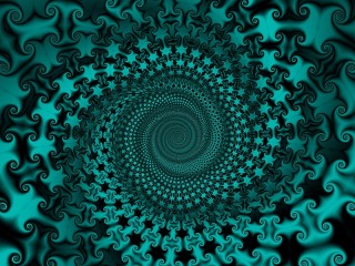 Rätsel «Blue fractal»