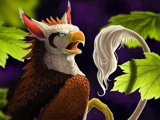 Jigsaw Puzzle «Forest gryphon»