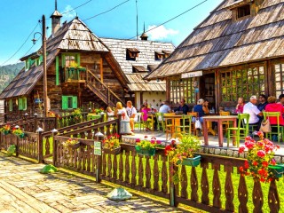Jigsaw Puzzle «Summer cafe»