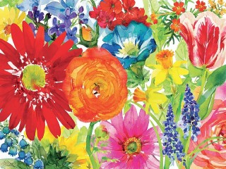 Jigsaw Puzzle «Summer watercolor»