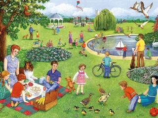 Jigsaw Puzzle «Summer in the Park»