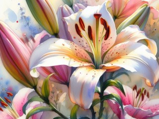 Puzzle «Lily»