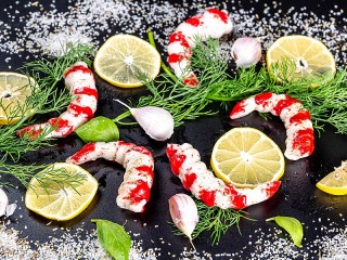 Bulmaca «Lemon and shrimp»