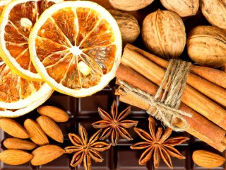 Jigsaw Puzzle «Lemons and nuts»