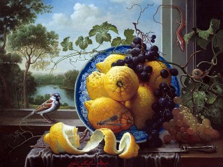 Пазл «Лимоны и виноград»