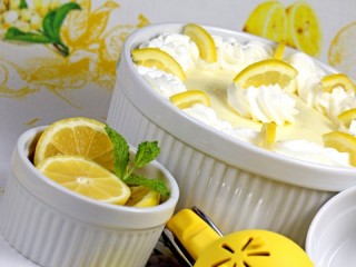 Пазл «Лимонный десерт»