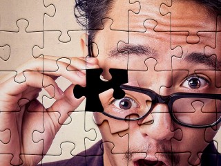 Jigsaw Puzzle «Litso dlya pazla»