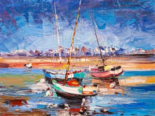 Rompicapo «Boats on the coast»