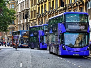 Пазл «Лондонские автобусы»