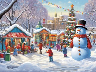 Jigsaw Puzzle «Favorite holiday»