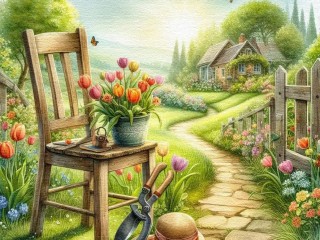 パズル «Favorite Garden»