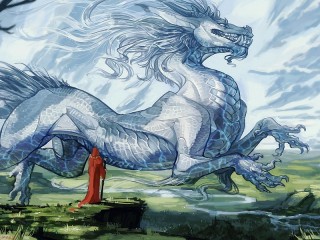 Пазл «Маг и дракон»