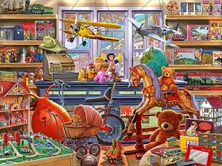 Puzzle «Toy store»