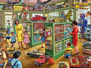 Puzzle «Toy store»