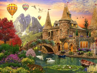Jigsaw Puzzle «magic castle»