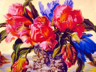 Пазл «Махровые тюльпаны»