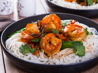 Пазл «Shrimp pasta»