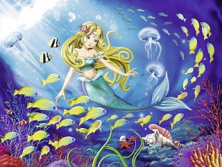Puzzle «Little mermaid»