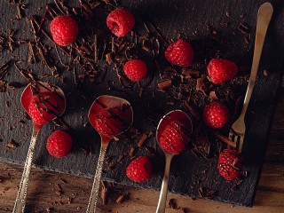 Rätsel «Raspberries under the chocolate»