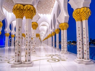 Bulmaca «Sheikh Zayed Mosque»