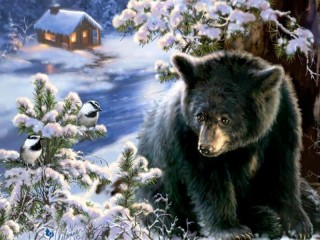 Пазл «Медведь»